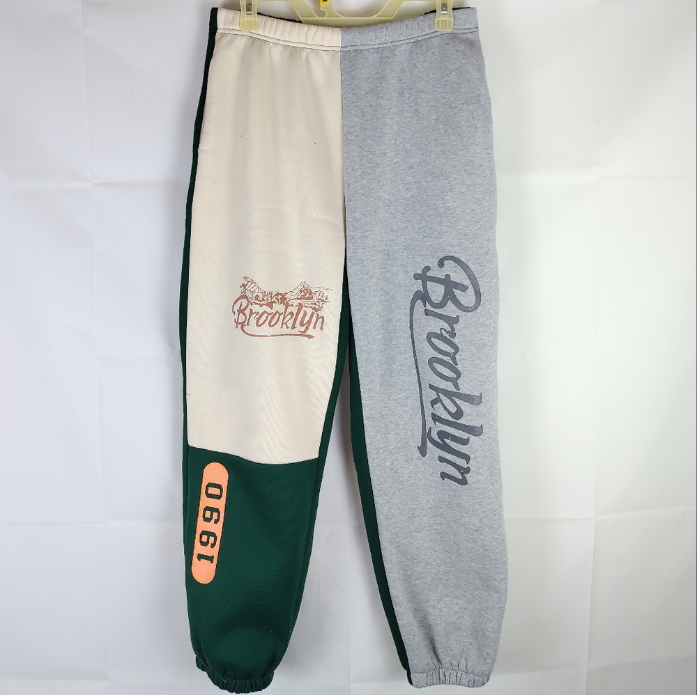 SHEIN Color Contrast Jogger Sweatpants Womens L Athleisure Loungewear Workout
